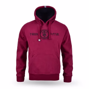 Mikina THOR STEINAR MJØDAL bordo