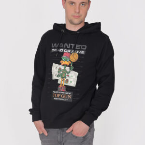 MIKINA TOP GUN s kapucňou 22024 čierna