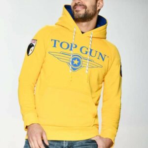 MIKINA TOP GUN Destroyer žltá