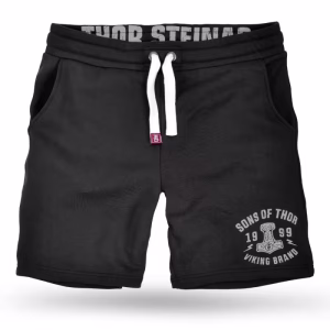 Šortky THOR STEINAR SONS OF THOR čierne  - PREDOBJEDNÁVKA dostupné po16.04.2026
