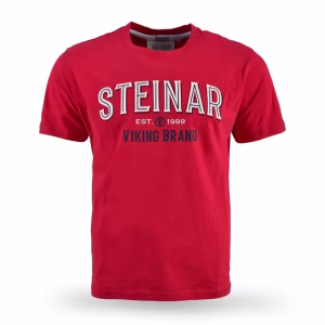 Tričko THOR STEINAR FORØL červená - PREDOBJEDNÁVKA dostupné po 03.04.2026