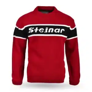 Sveter THOR STEINAR STEINAR červený – do 7 dní